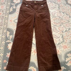 J. Crew “Lizzie Pant” wide leg  Corduroys